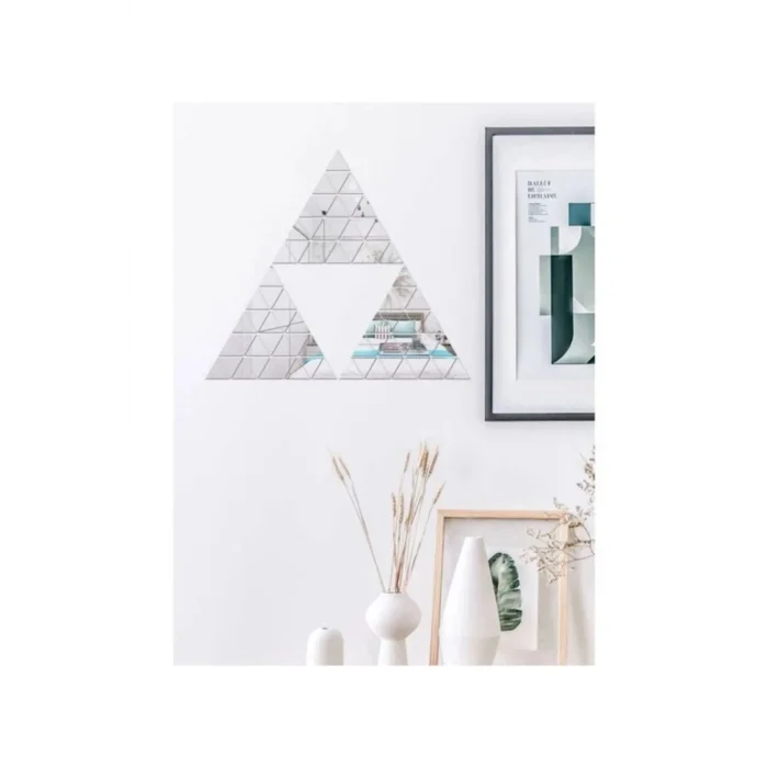 Üçgen (5x5) Pleksi Ayna (kendinden Yapışkanlı) 36 Adet