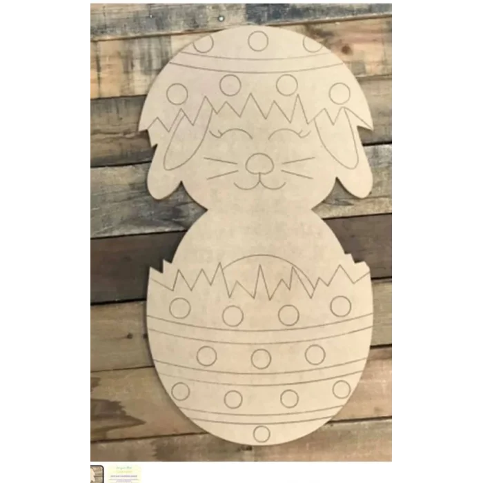 Ahşap Boyama Yumurta Kedi