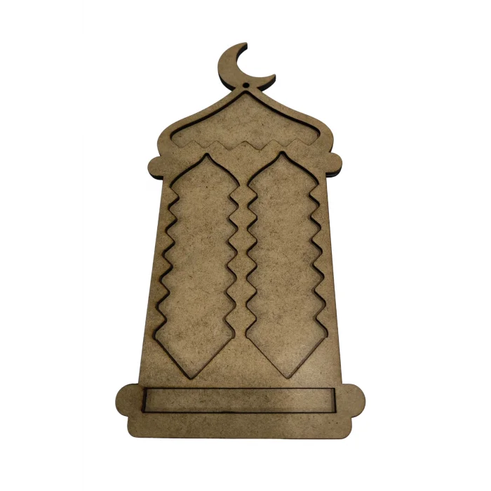 Büyük Boy Ramazan Feneri Mozaik Seti | Çocuklar İçin Eğitici ve Eğlenceli Etkinlik | MDF Mozaik Boyama Ürünü