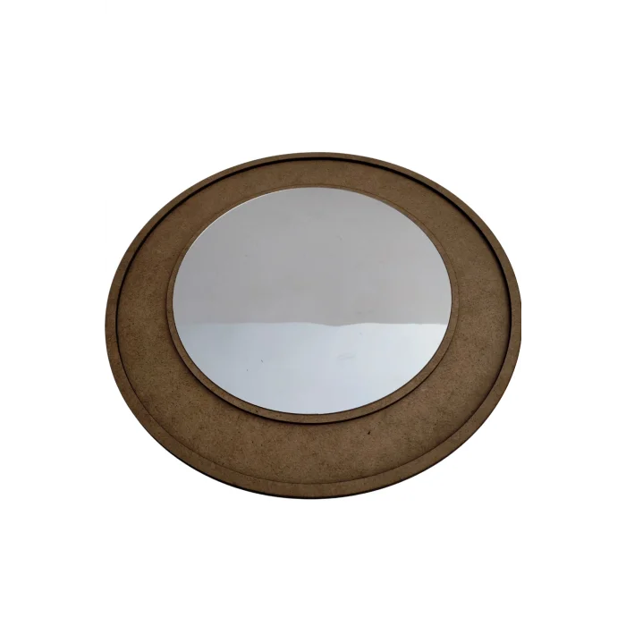 Aynalı Mozaik Daire Seti 30x30 cm | Yetişkin ve Çocuk Mozaik Etkinlik Ürünü | MDF Ayna Mozaik Boyama