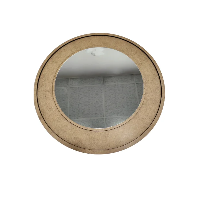 Aynalı Mozaik Daire Seti 30x30 cm | Yetişkin ve Çocuk Mozaik Etkinlik Ürünü | MDF Ayna Mozaik Boyama