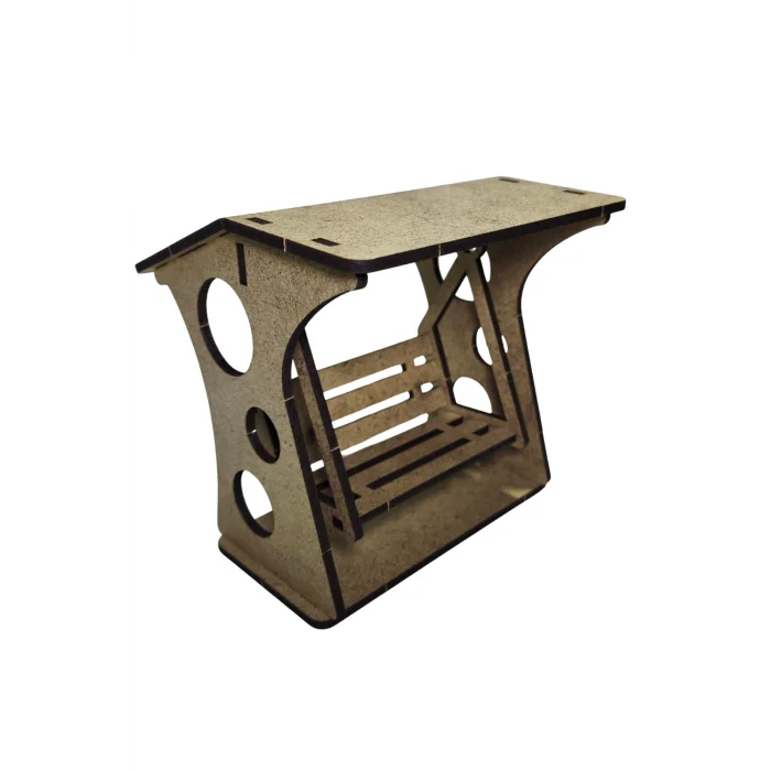 Ekonomik Boy Salıncak Boyama Seti | Çocuklar İçin Ahşap Boyama Etkinlik Ürünü | MDF Dekoratif Salıncak