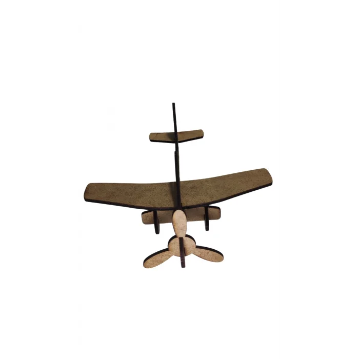 Ahşap Uçak Boyama Seti | Çocuklar İçin Uçak Maketi Boyama Etkinliği | MDF Boyama Ürünü