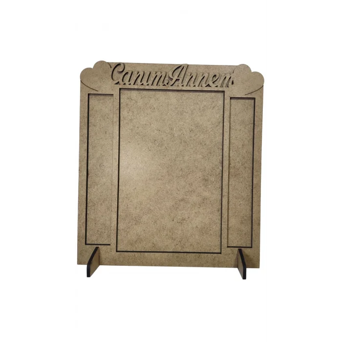 Canım Annem Mozaik Çerçeve Seti | Anneler Günü Hediyelik Mozaik Etkinlik Ürünü | MDF Fotoğraf Çerçevesi