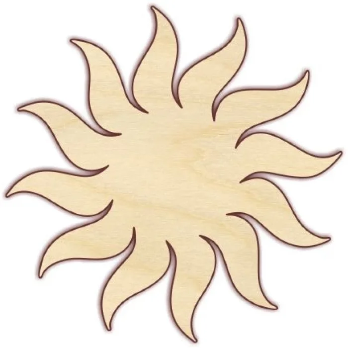 Ahşap Boyama Güneş