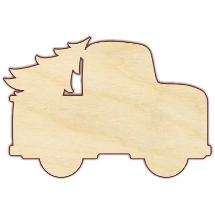 Ahşap Boyama Kamyon Ağaç