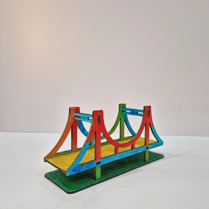 Ahşap Köprü Boyama Seti | Etkinlik Ürünü | MDF Çocuk Atölyesi (TOPTAN)