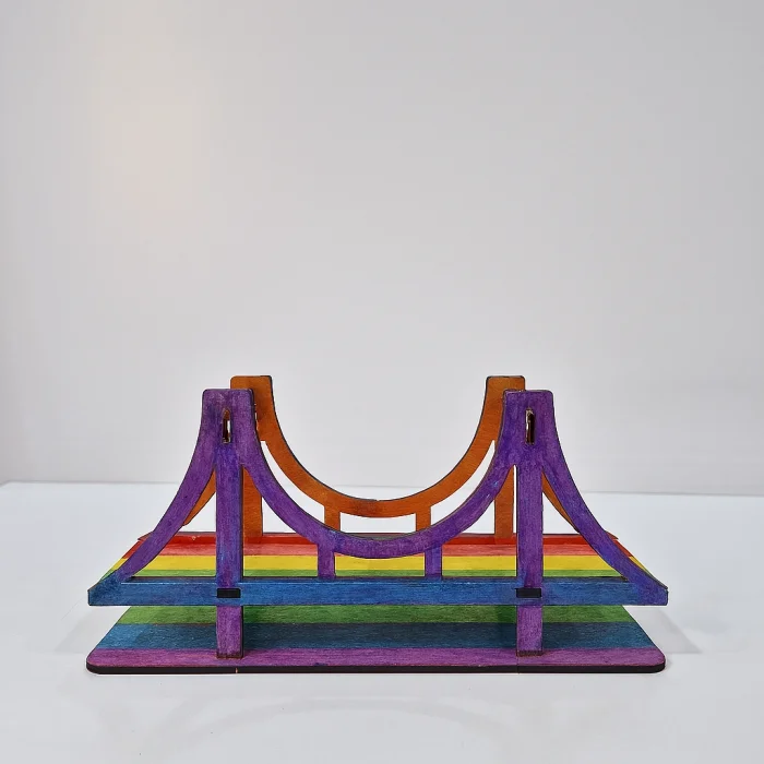 Ahşap Köprü Boyama Seti | Etkinlik Ürünü | MDF Çocuk Atölyesi (TOPTAN)