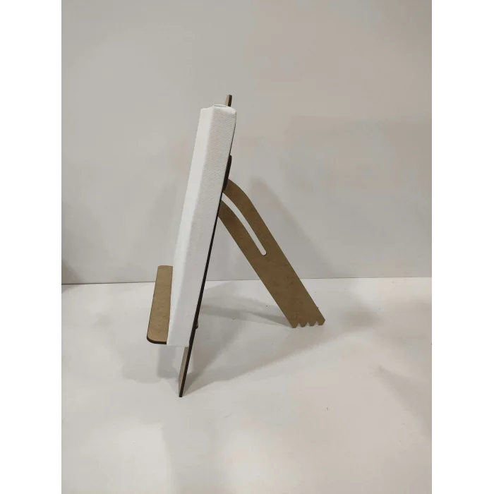 Ahşap Şövale 20x20 Tuval İçin | MDF Şövale Standı | Resim ve Etkinlik Şövalesi