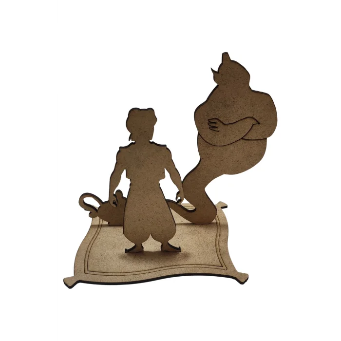 Aladdin’in Lambasının Cini – mdf Ahşap Boyama ve Dekoratif Etkinlik Seti