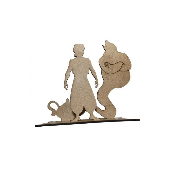 Aladdin’in Lambasının Cini – mdf Ahşap Boyama ve Dekoratif Etkinlik Seti