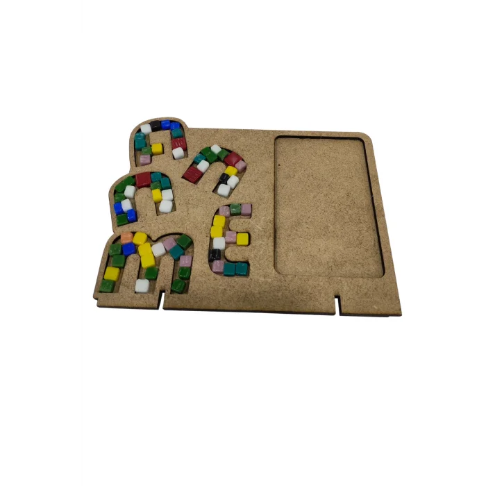 Annem Çerçeve Mozaik Seti – Anneler Günü Özel | MDF Mozaik Baz Mozaik Taş