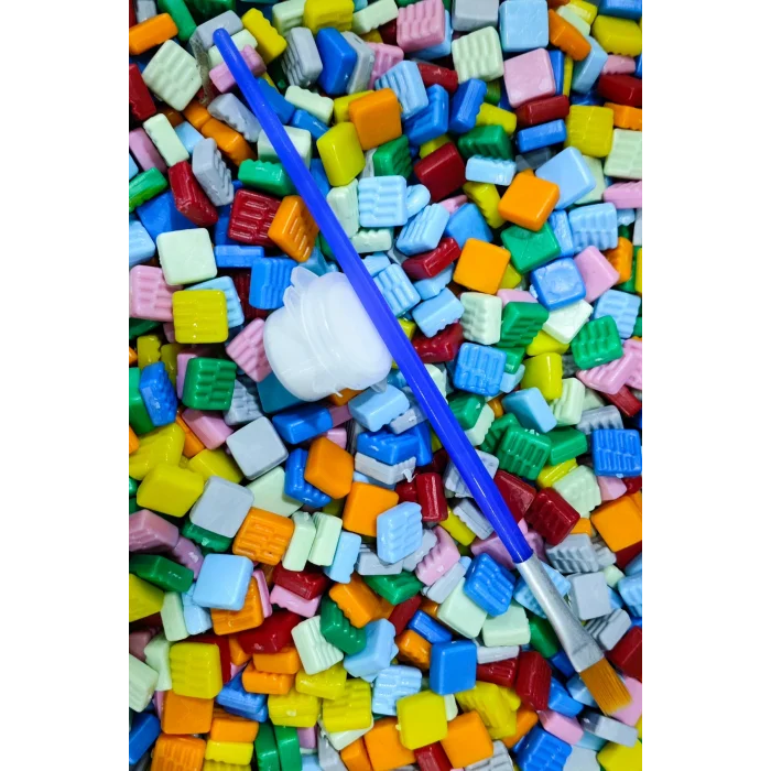 Araba Mozaik Yapma Seti | MDF Mozaik Taş Etkinlik Ürünü