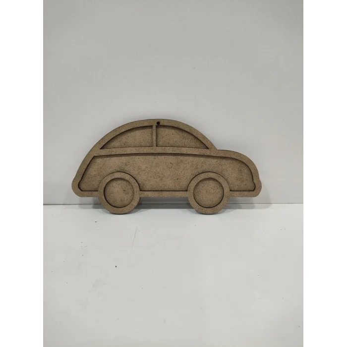 Araba Mozaik Yapma Seti | MDF Mozaik Taş Etkinlik Ürünü