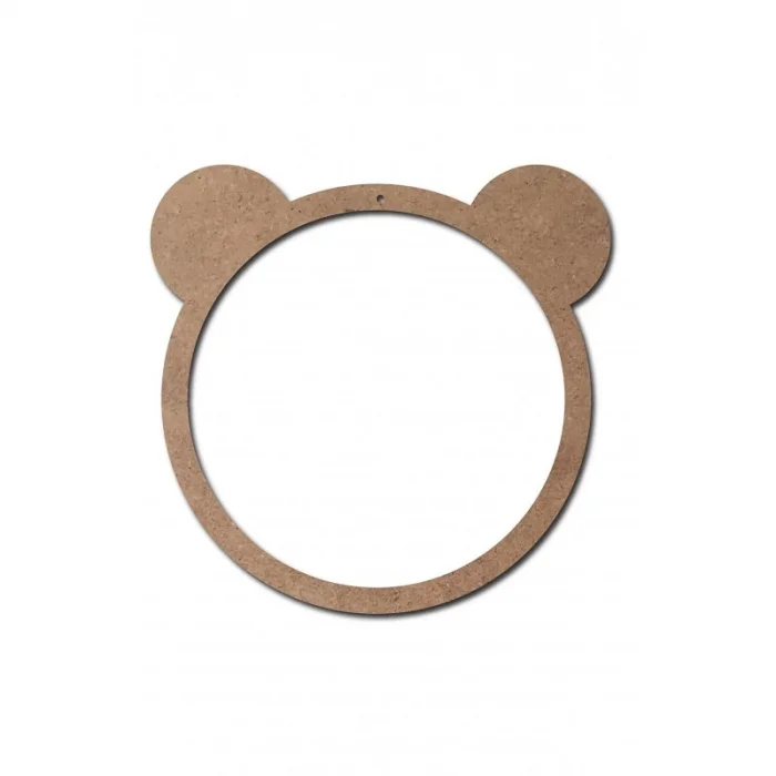 Ayıcık Şeklinde MDF Kasnak - 4 mm