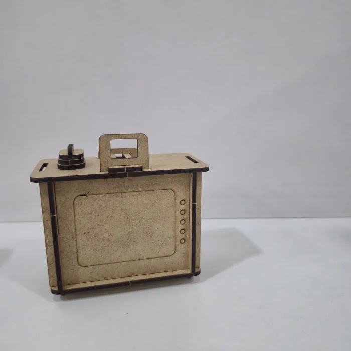 Fotoğraf Makinesi Ahşap Boyama Seti | Çocuklar İçin Eğitici ve Eğlenceli Ahşap Etkinlik | MDF Etkinlik Ürünü (TOPTAN)