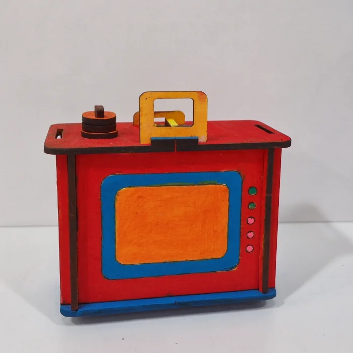 Fotoğraf Makinesi Ahşap Boyama Seti | Çocuklar İçin Eğitici ve Eğlenceli Ahşap Etkinlik | MDF Etkinlik Ürünü (TOPTAN)