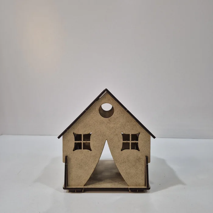 Gece Lambası Ev Ahşap Boyama Seti | Çocuklar İçin Eğitici ve Eğlenceli Etkinlik | MDF Dekoratif Boyama Ürünü (TOPTAN)