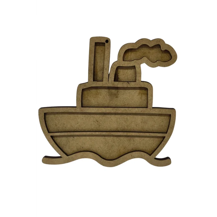 Gemi Mozaik Yapma Seti | MDF Mozaik Baz | Mozaik Taş Etkinlik Ürünü