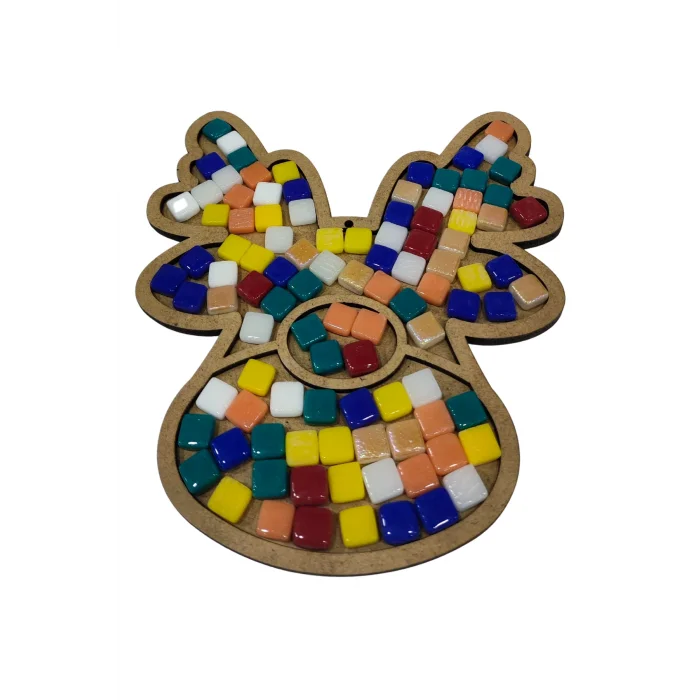 Geyik Mozaik Seti – Ahşap Mozaik Baz + Mozaik (Toptan Etkinlik Ürünü)