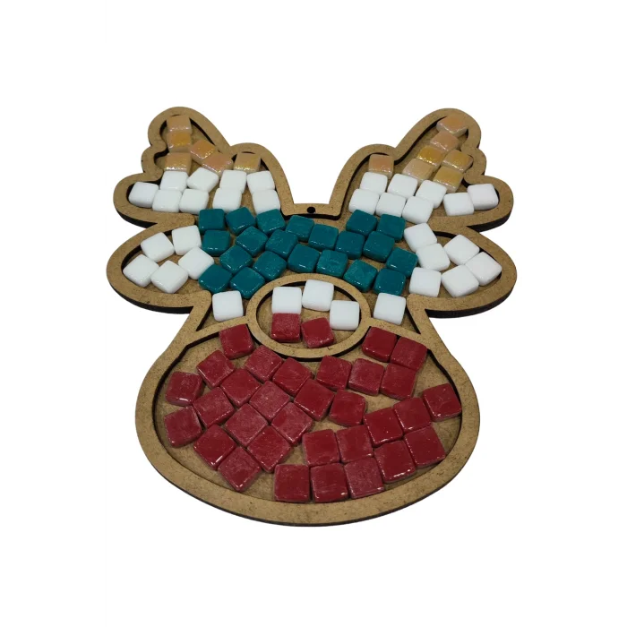 Geyik Mozaik Seti – Ahşap Mozaik Baz + Mozaik (Toptan Etkinlik Ürünü)