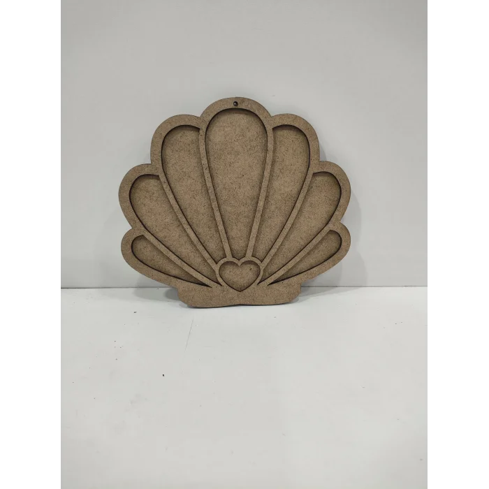 İstiridye Mozaik Yapma Seti | MDF Mozaik Baz | Mozaik Taş Etkinlik Ürünü