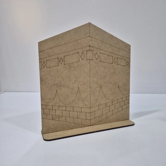 Kabe 2D Ahşap Boyama Seti | Çocuklar İçin Eğitici İslami Etkinlik | MDF Dini Boyama Ürünü (TOPTAN)