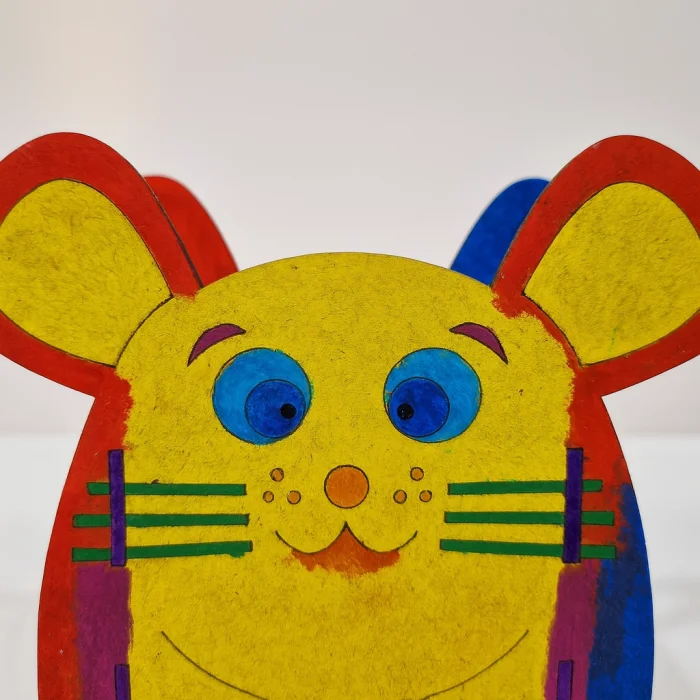 Kalemlik Fare Ahşap Boyama Seti | Çocuklar İçin Eğitici ve Eğlenceli Boyama Etkinliği | MDF Etkinlik Ürünü (TOPTAN)