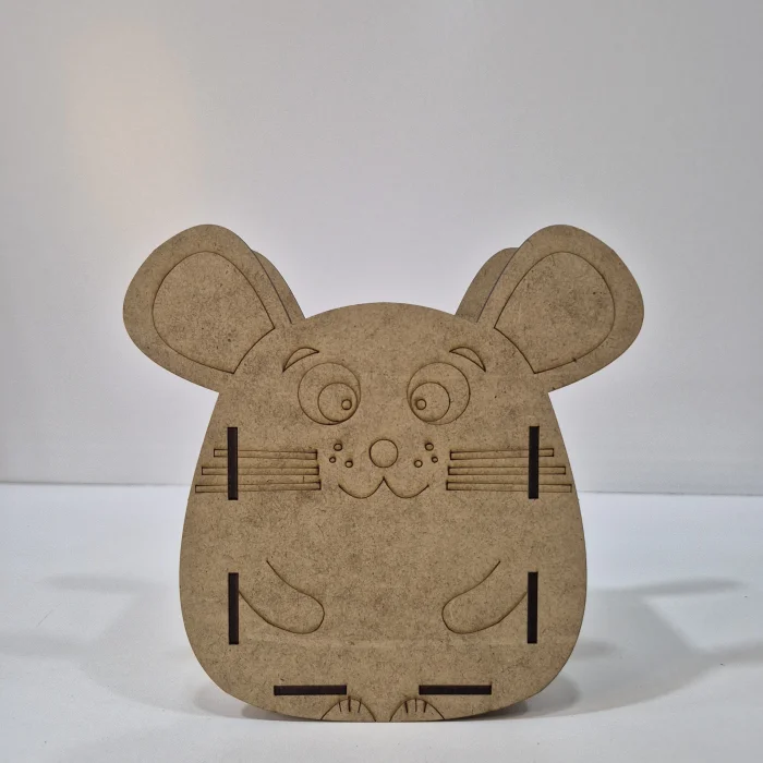 Kalemlik Fare Ahşap Boyama Seti | Çocuklar İçin Eğitici ve Eğlenceli Boyama Etkinliği | MDF Etkinlik Ürünü (TOPTAN)