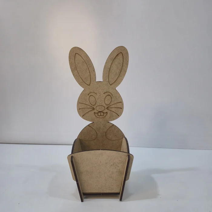 Kalemlik Tavşan Ahşap Boyama Seti | Eğlenceli ve Eğitici Kalemlik Yapımı | MDF Dekoratif Ürün (TOPTAN)