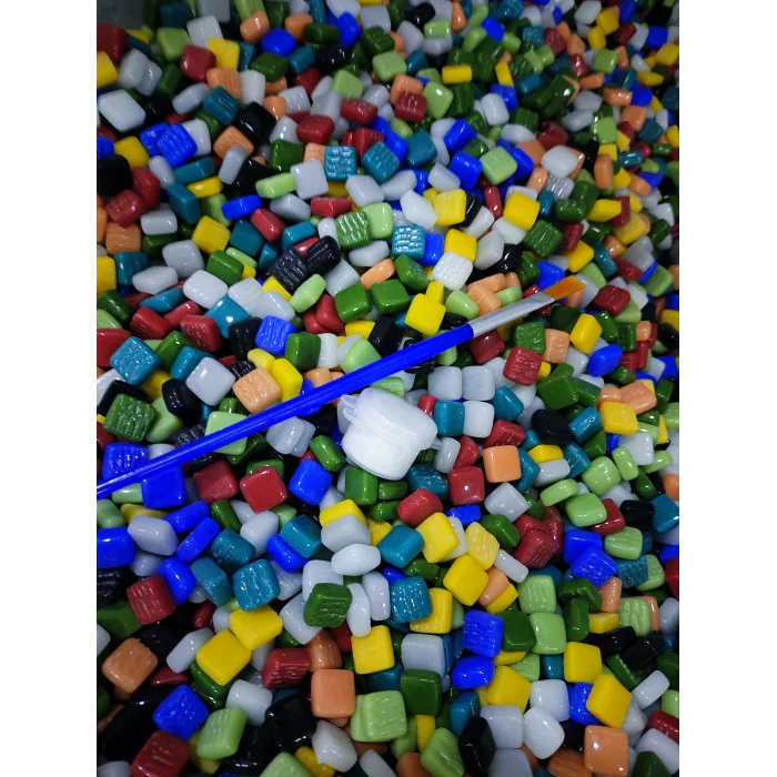 Kare Mozaik Seti – Çocuklar İçin Renkli Etkinlik ve Sanat Atölyesi Ürünü | MDF Mozaik Çerçeve