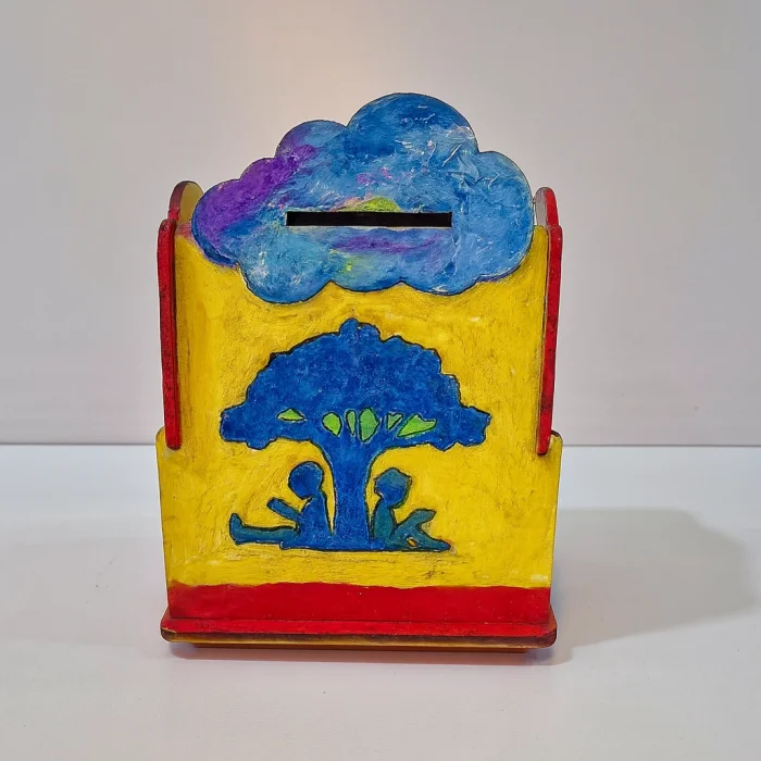 Karne Hediyesi Hedef Kumbara Ahşap Boyama Seti | Tatil Kumbara ve Tasarruf Etkinliği | MDF Kumbara (TOPTAN)