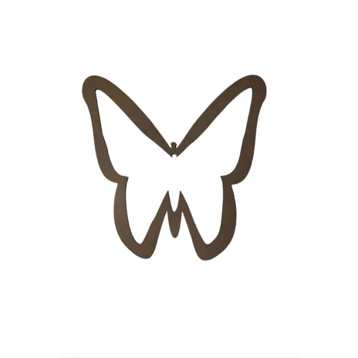 Kelebek Şeklinde MDF Kasnak Dekoratif Ürün - 4 mm - Numune Gönderimi ücretsiz