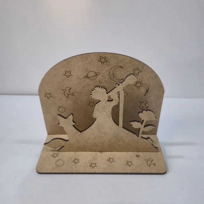 Küçük Prens Ahşap Boyama Seti | Çocuklar İçin Eğitici MDF Etkinlik | Demonte Dekoratif (TOPTAN)