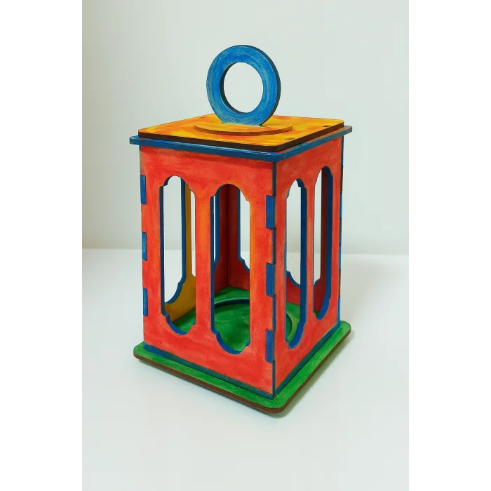 Ramazan Feneri Ahşap Boyama Seti | Çocuklar İçin Eğlenceli ve Eğitici Etkinlik | MDF Ramazan Dekoratif Ürün (TOPTAN)