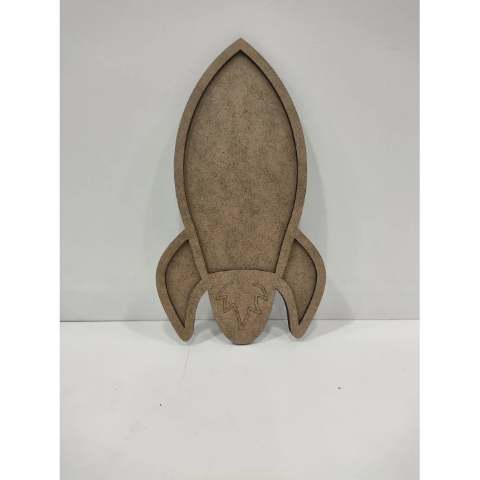 Roket Mozaik Yapma Seti | Çocuk Etkinlik ve Atölye Ürünleri | MDF Mozaik Taş Seti