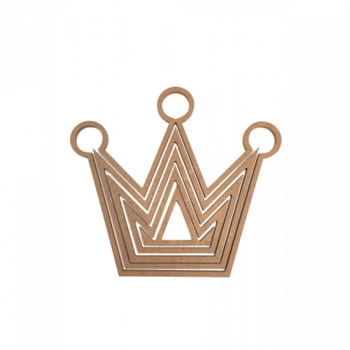 Taç Şeklinde MDF Kasnak - 4 mm