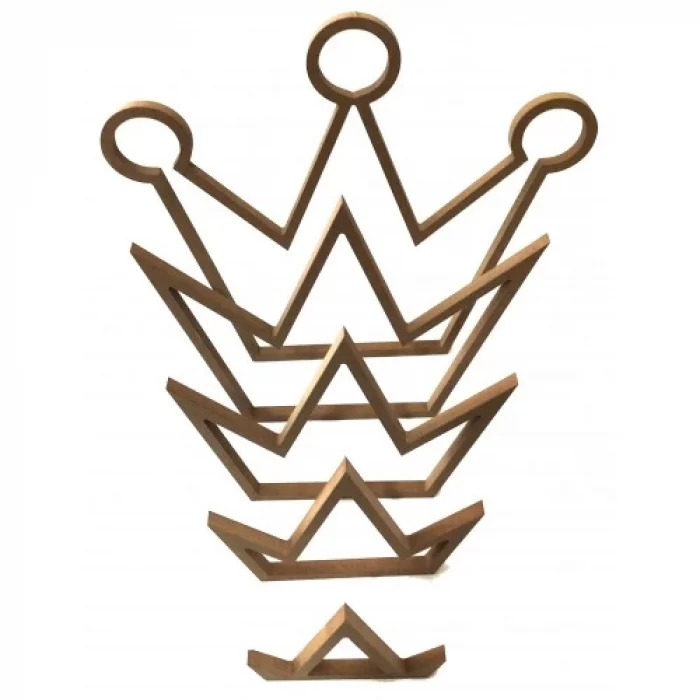 Taç Şeklinde MDF Kasnak - 4 mm