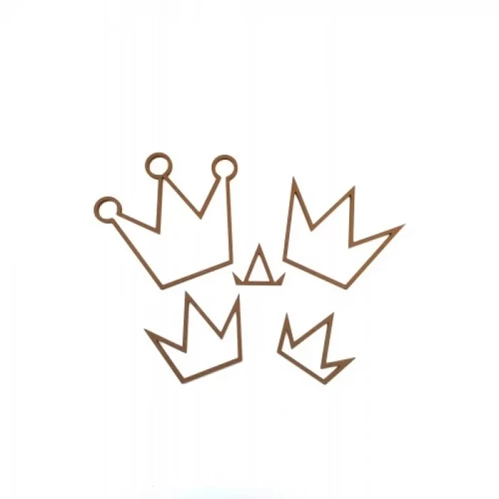 Taç Şeklinde MDF Kasnak - 4 mm