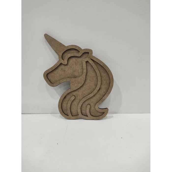 Unicorn Mozaik Yapma Seti | MDF Mozaik Baz | Mozaik Taş Etkinlik Ürünü