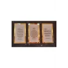 3lü Dua Seti (bereket,ayetel Kürsi, Nazar Duaları) Beyaz/gold