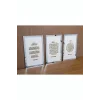 3lü Dua Seti (bereket,ayetel Kürsi, Nazar Duaları) Beyaz/gümüş