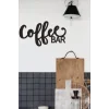Coffee Bar Ahşap Dekoratif Duvar Yazısı