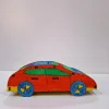 Araba Şeklinde Kumbara Ahşap Boyama Seti | Çocuklar İçin Eğitici Tasarruf ve Boyama Etkinliği | MDF Etkinlik Ürünü (TOPTAN)