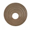 9lu Vidasız Ahşap Yuvarlak 3 Mm - 4 mm Kalınlıkta Kasnak, Düş Kapanı, Makrome Örgü Için Mdf Kasnak