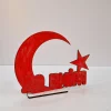 Ahşap Boyama 29 Ekim Cumhuriyet Seti | Bayrak ve Ay Yıldız Figürü | MDF Çocuk Atölyesi (TOPTAN)