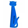 Kişiye Özel Kedi Cetvel | İsim Yazılı Ahşap Öğrenci Cetveli | 19 cm MDF Cetvel