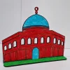Mescid-i Aksa 2D Ahşap Boyama Seti | Çocuklar İçin Eğitici İslami Etkinlik | MDF Dini Boyama Ürünü (TOPTAN)