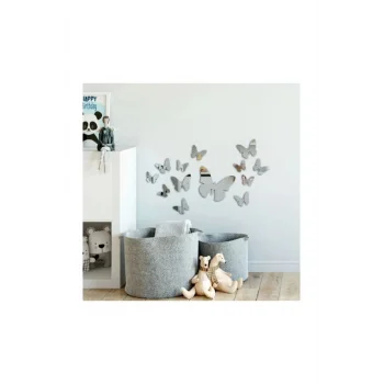 Kelebekler Akrilik Duvar Aynası