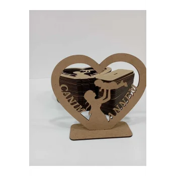 Anneler Günü için MDF Boyanabilir Ürün 20 Adet - Okul ve Anaokulu Etkinlikleri için Toptan Satış